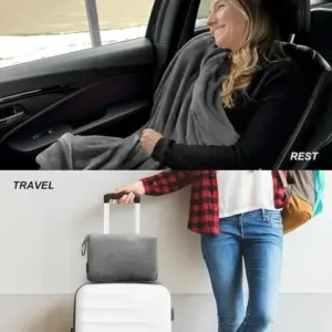 Multipurpose 2 in 1 Travelling Blanket