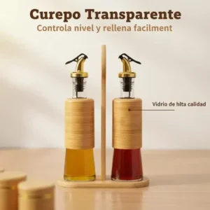 Glass oil bottle 500ml