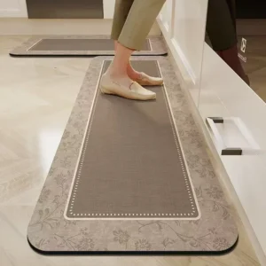 Rubber Bottom Anti-Slip Kitchen Mats