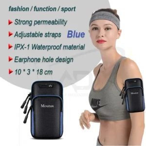 Touchscreen running armband