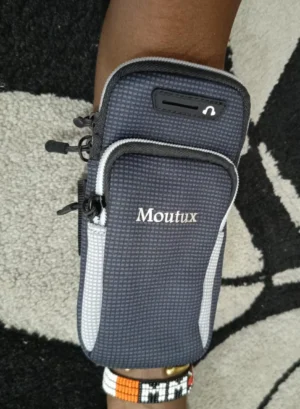 Sweatproof phone arm holder