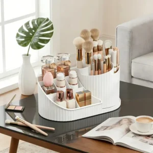 360° Rotatable Cosmetics Storage Organizer