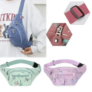 Hot stamping waist pouch