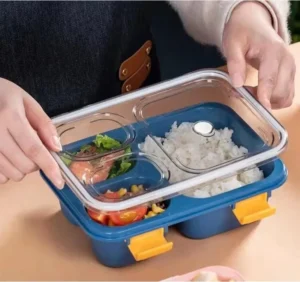 3-Compartment Bento Lunch Box