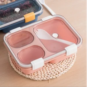 3 grid lunch box