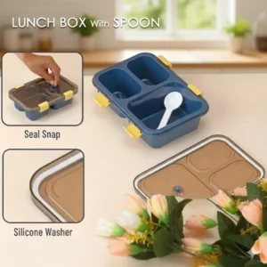 Bento box with spoon