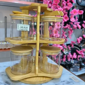 6PCS Rotating Jar Set