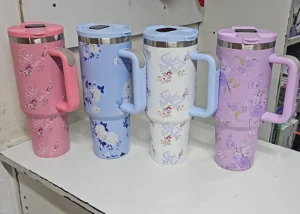 Stanley floral tumbler