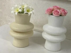 Unbreakable plastic vase