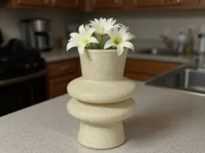 Elegant Unbreakable Plastic Vase