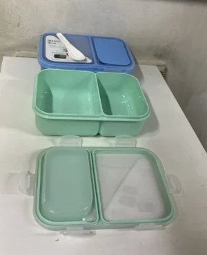 2 compartment bento box