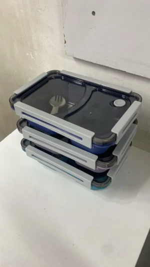 2 compartment bento box