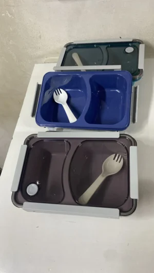 Bento box with spoon