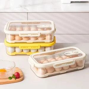 Sealed egg storage box