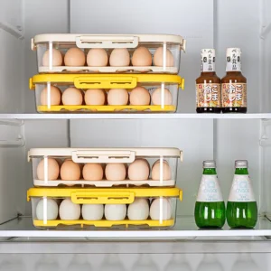 Stackable egg box