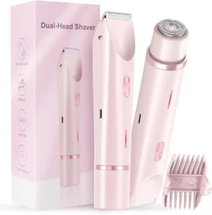 Dual Head Shaver with Smoothener 1 Dual Head Shaver with Smoothener