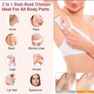Waterproof body hair remover