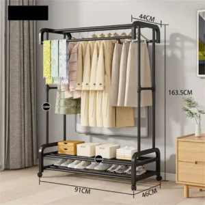 Multifunctional laundry rack