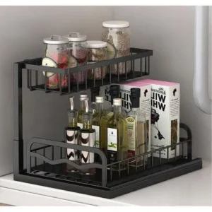 Cabinet spice organizer