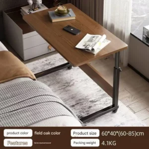 Movable laptop desk