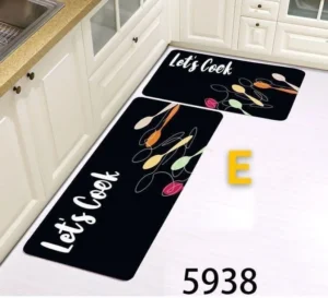 Rubber backing floor mats