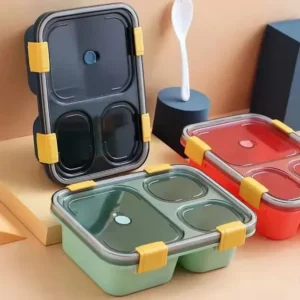 3-Compartment Bento Lunch Box