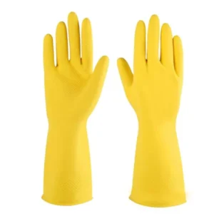 Hypoallergenic cleaning gloves