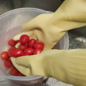 Durable latex gloves pair