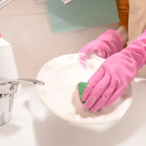 Latex household gloves