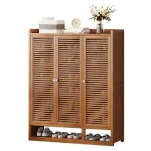 Bamboo Shoe Cabinet