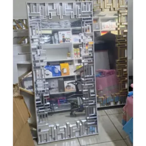 Gold silver decorative mirror