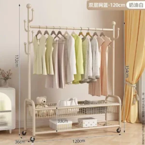 Heavy duty clothes rack