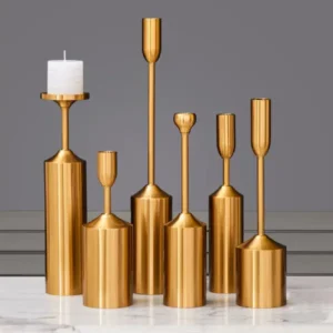 Luxury Gold Candle Holders