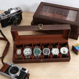 6-Slot Premium Quality Watch Organizer