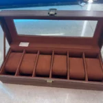 PU leather watch case