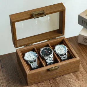 3-Slot Premium Quality Watch Organizer