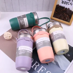 Hot cold travel coffee mug