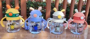 Cream rabbit ear baby cup