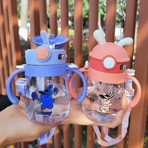 Bunny themed baby water cup