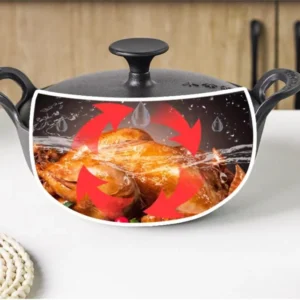 30cm cast iron wok