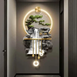 Luxury 3D Waterfall Wall Art