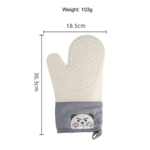 Professional baking gloves