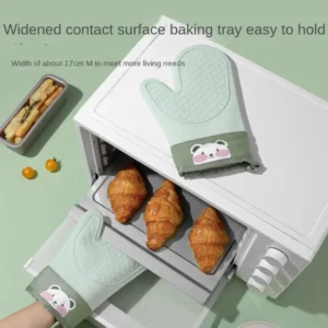 Kitchen heat protection gloves
