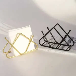 Premium metal tissue holder