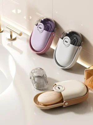 Luxury toiletry soap holder