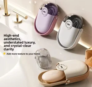 Leak proof travel soap case