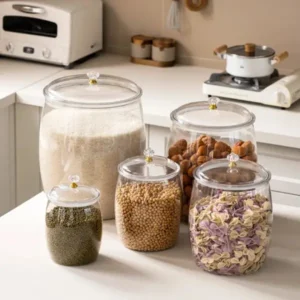 Large Sealed Storage Jar