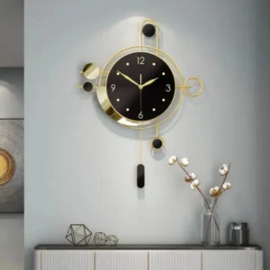 Luxury Giant Gold Wall Clock