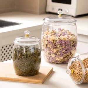 Transparent Storage Jar Kenya