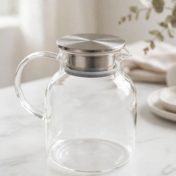 1.8 litre glass teapot Kenya